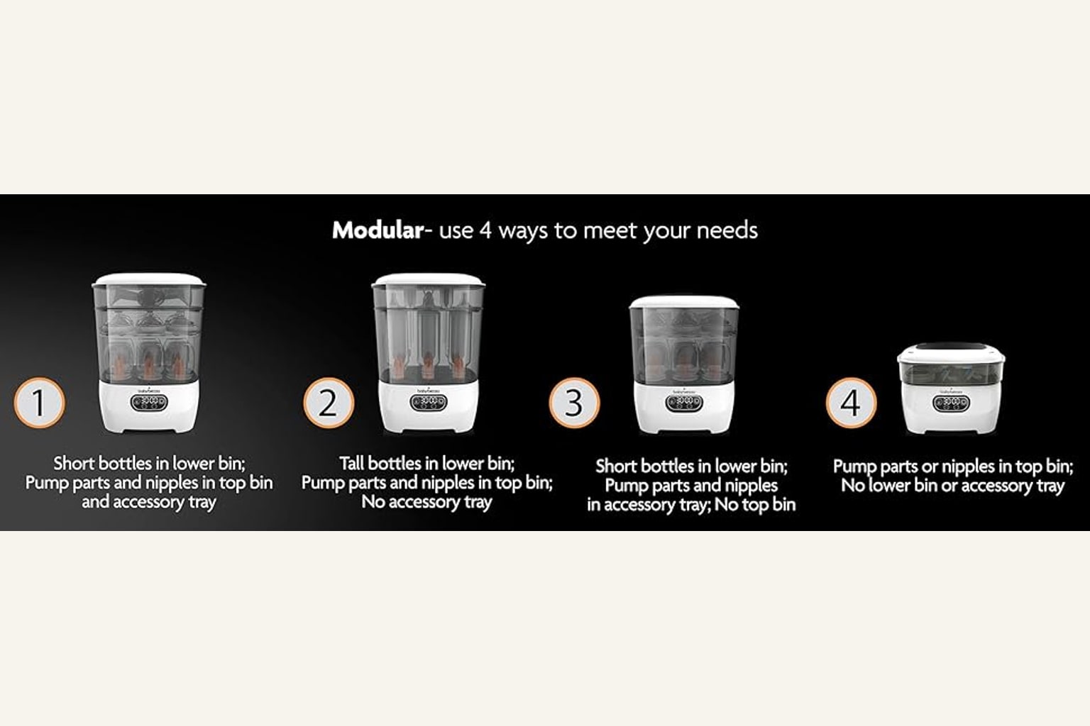 Baby Brezza Bottle Sterilizer and Dryer Advanced product image
