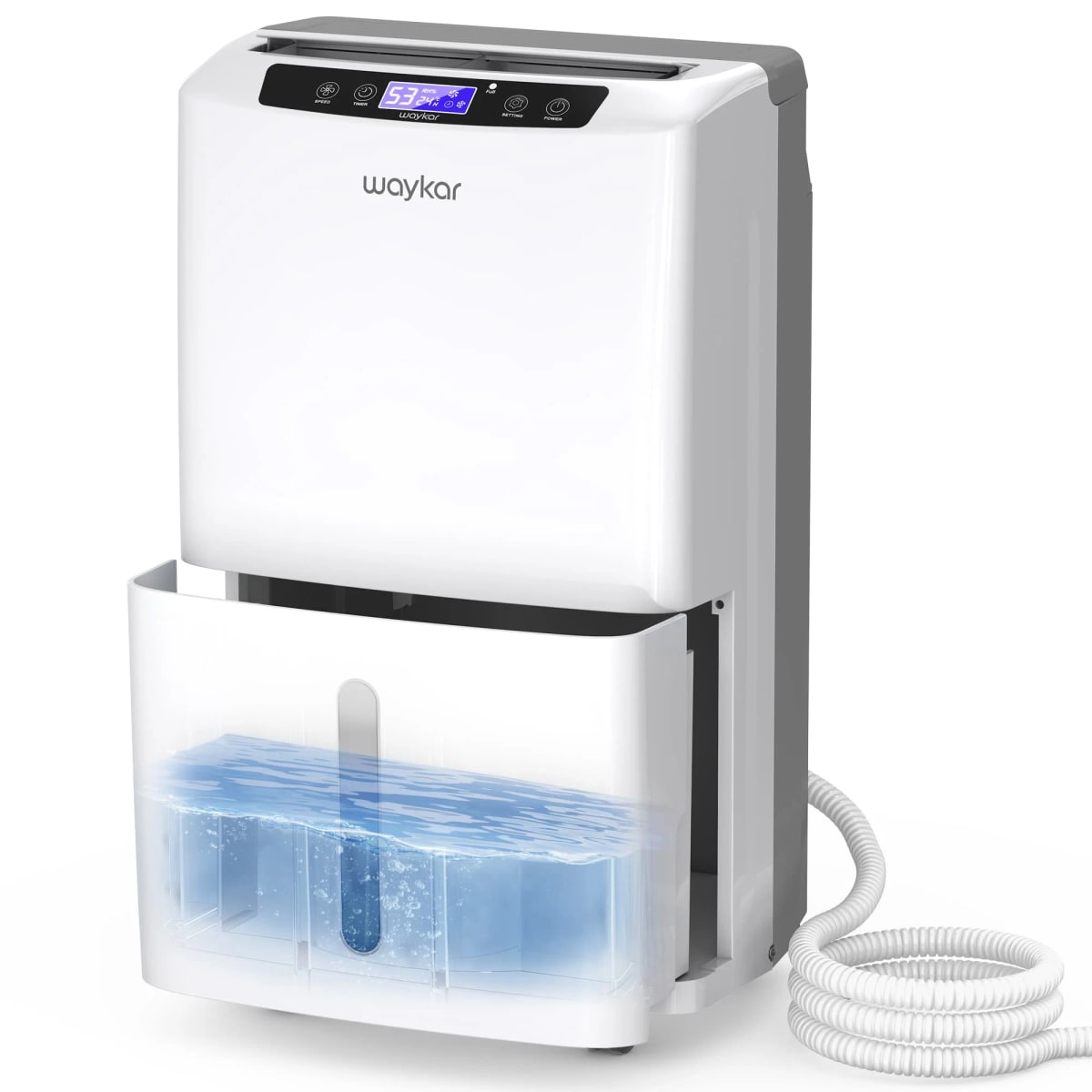 Waykar 34 Pints Energy Star dehumidifier hero image