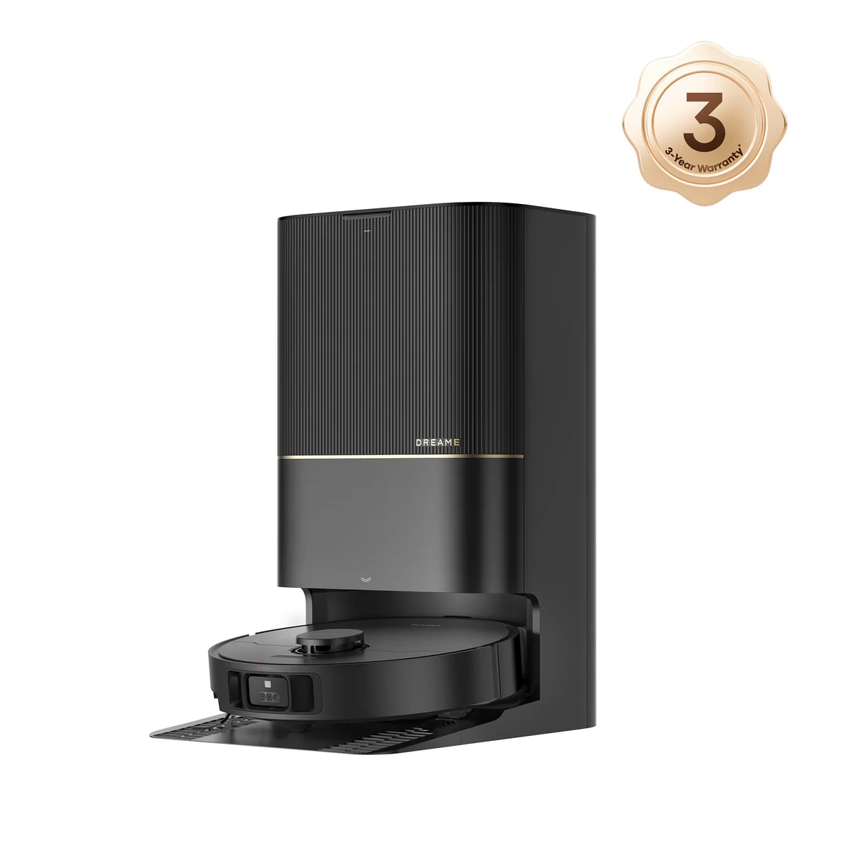 Dreame X40 Ultra robot vacuum and dock, official product hero image