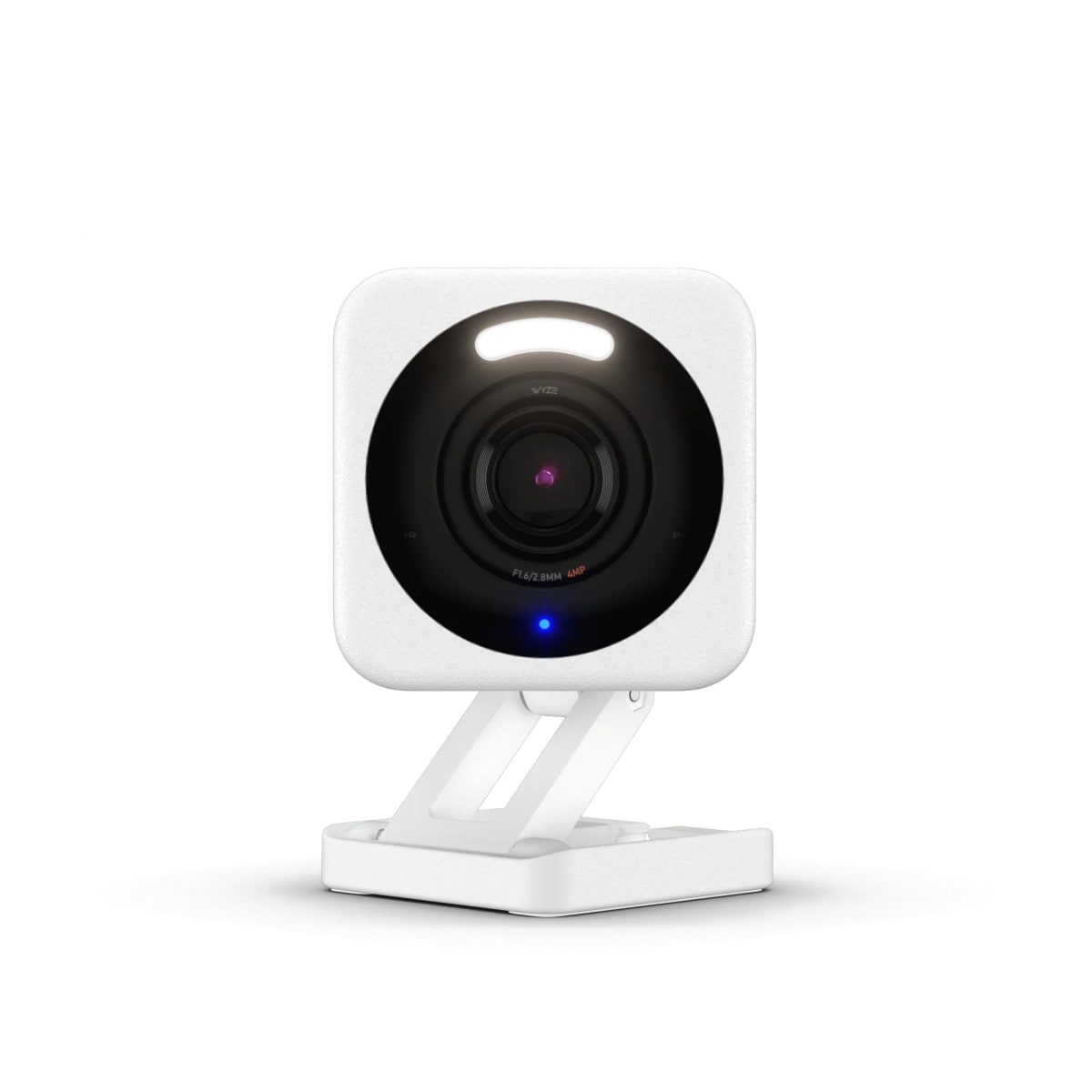 Wyze Cam v4 white security camera product render