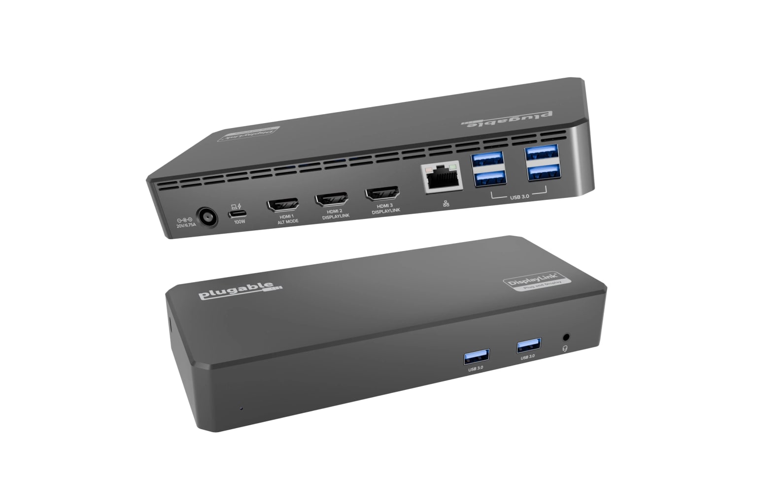 Plugable USB-C Triple Display Docking Station (B08DDH5CPW) product image