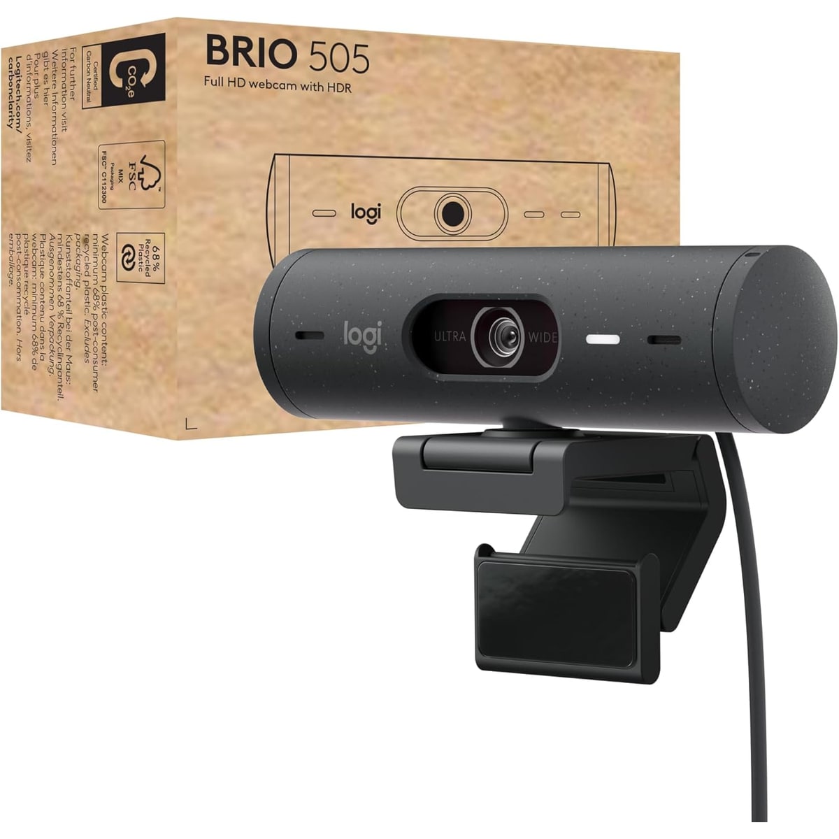 Logitech Brio 505 hero image